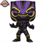 Preview: FUNKO POP! - MARVEL - Blacklight Black Panther T Challa #891 mit Tee Größe S